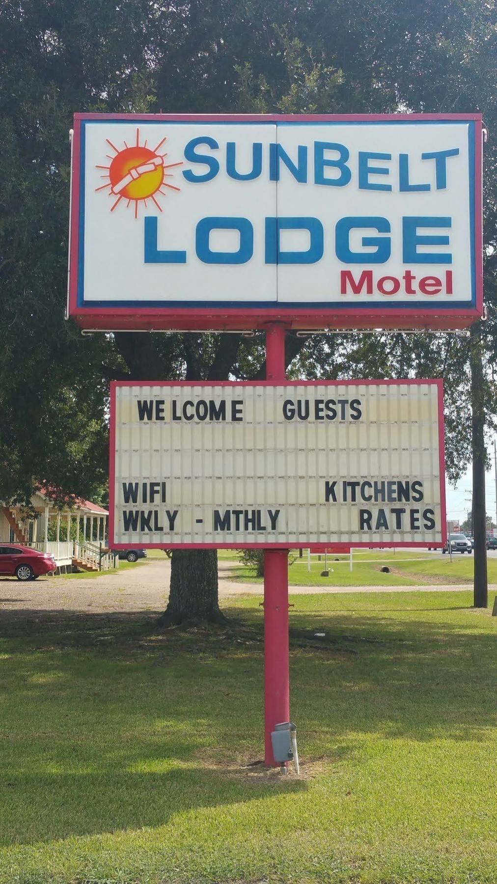 Sunbelt Lodge Motelアビヴィル エクステリア 写真